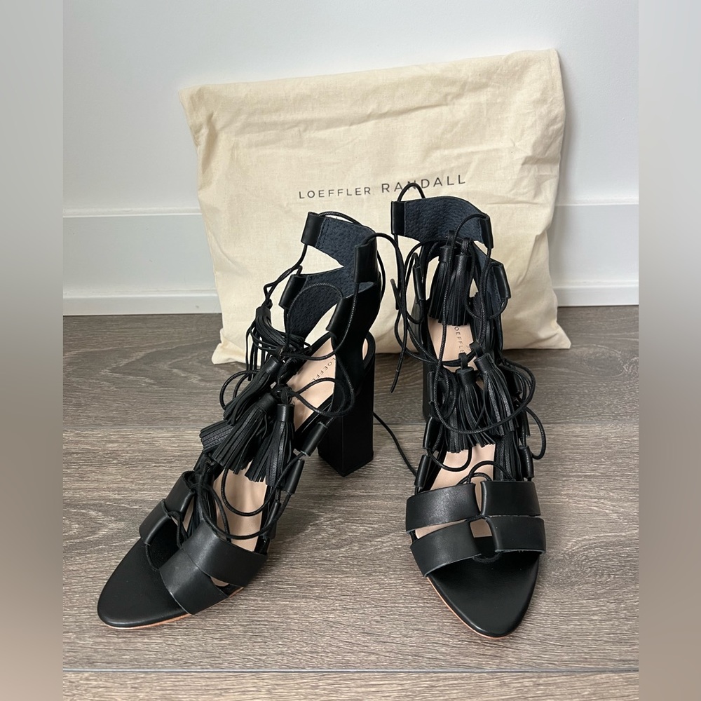 Loeffler Randall UNWORN Lace Up Sandals